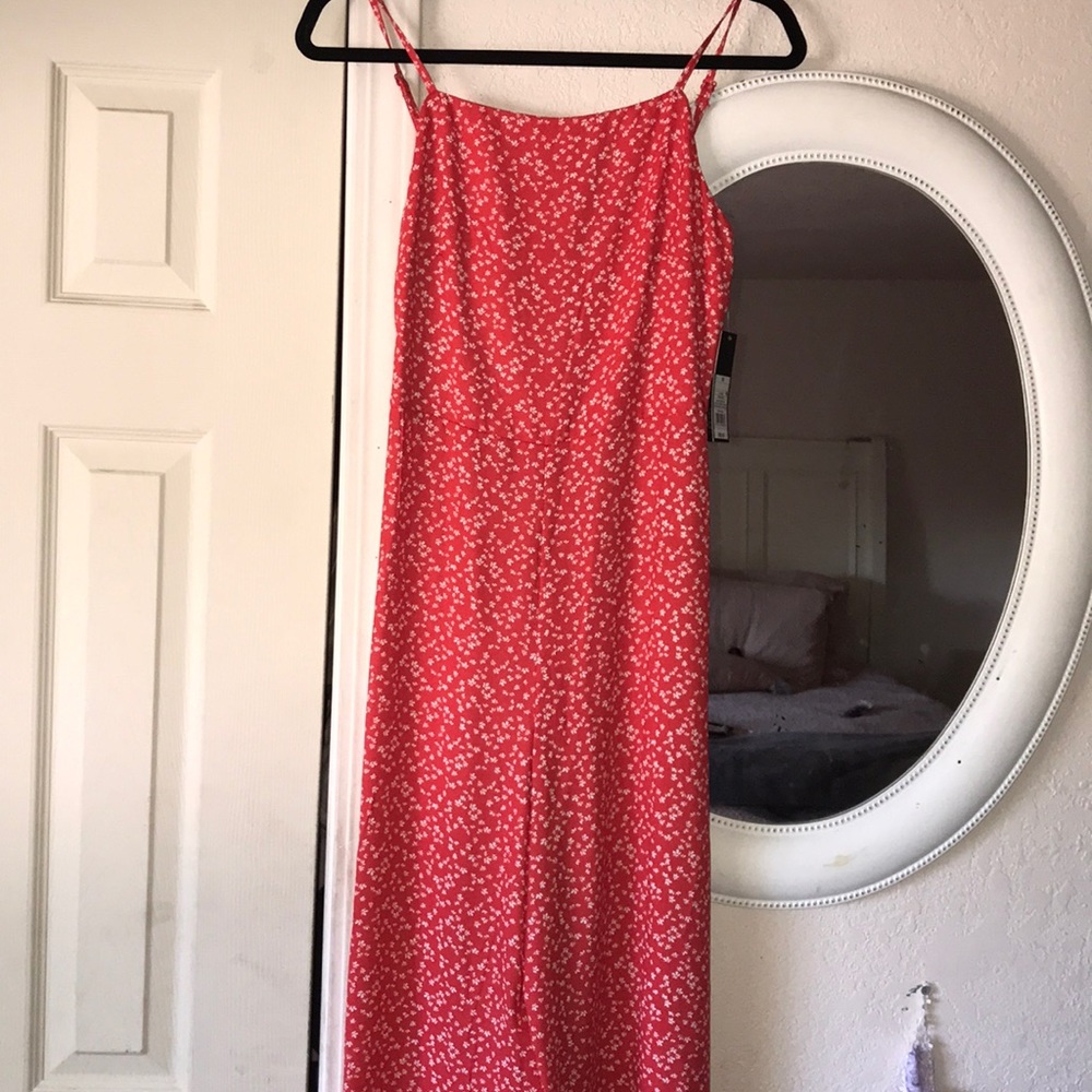 red romper